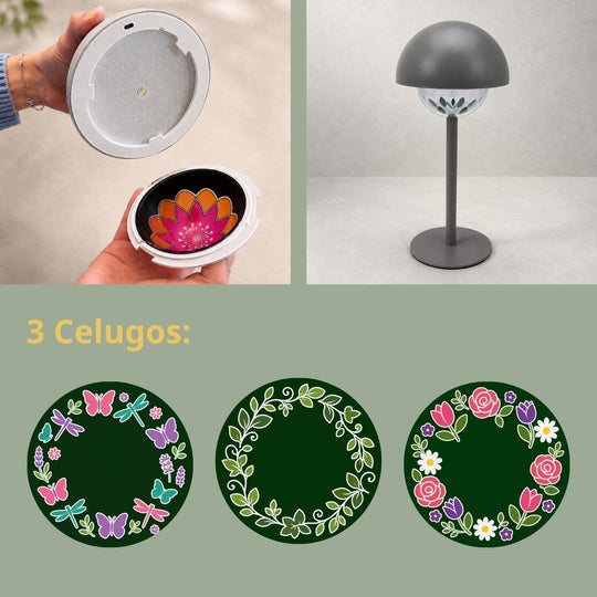 Celugo projection discs 3-piece set Garden &amp; Nature