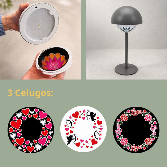 Celugo projection discs 3-piece set Love &amp; Romance